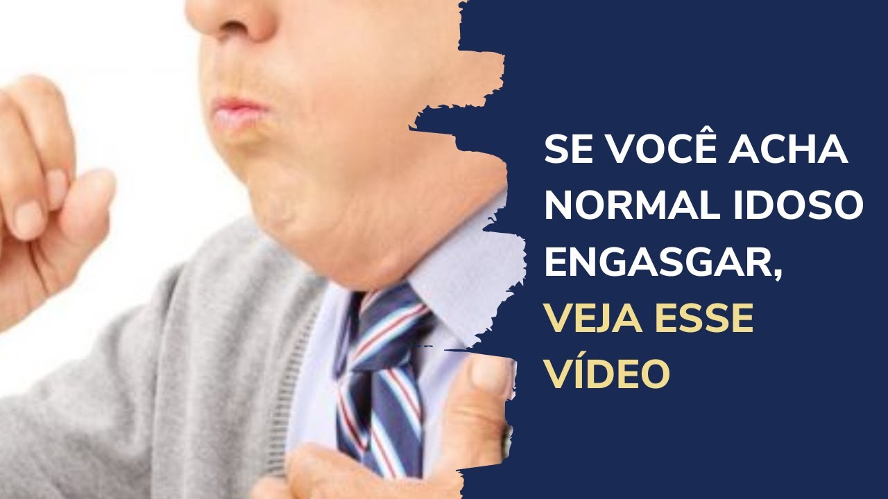 Se você acha normal idoso engasgar, veja esse vídeo | Dr. Flávio Jambo