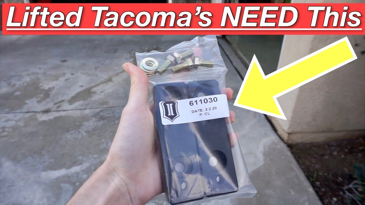 Toyota Tacoma Gets Sway Bar Relocation Kit!