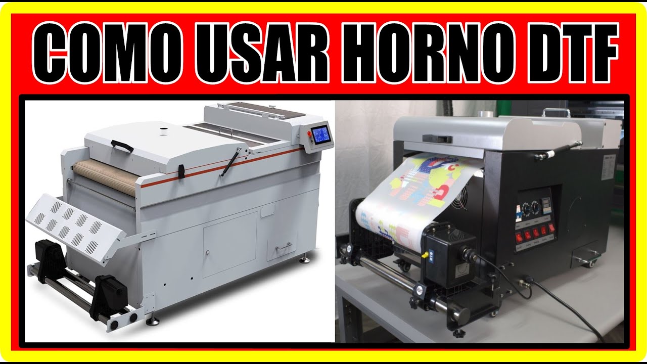 COMO USAR UN HORNO DE DTF ❌ HOW USE A DTF OVEN ❌ DTF SHAKER ❌ HORNO DE SECADO DTF