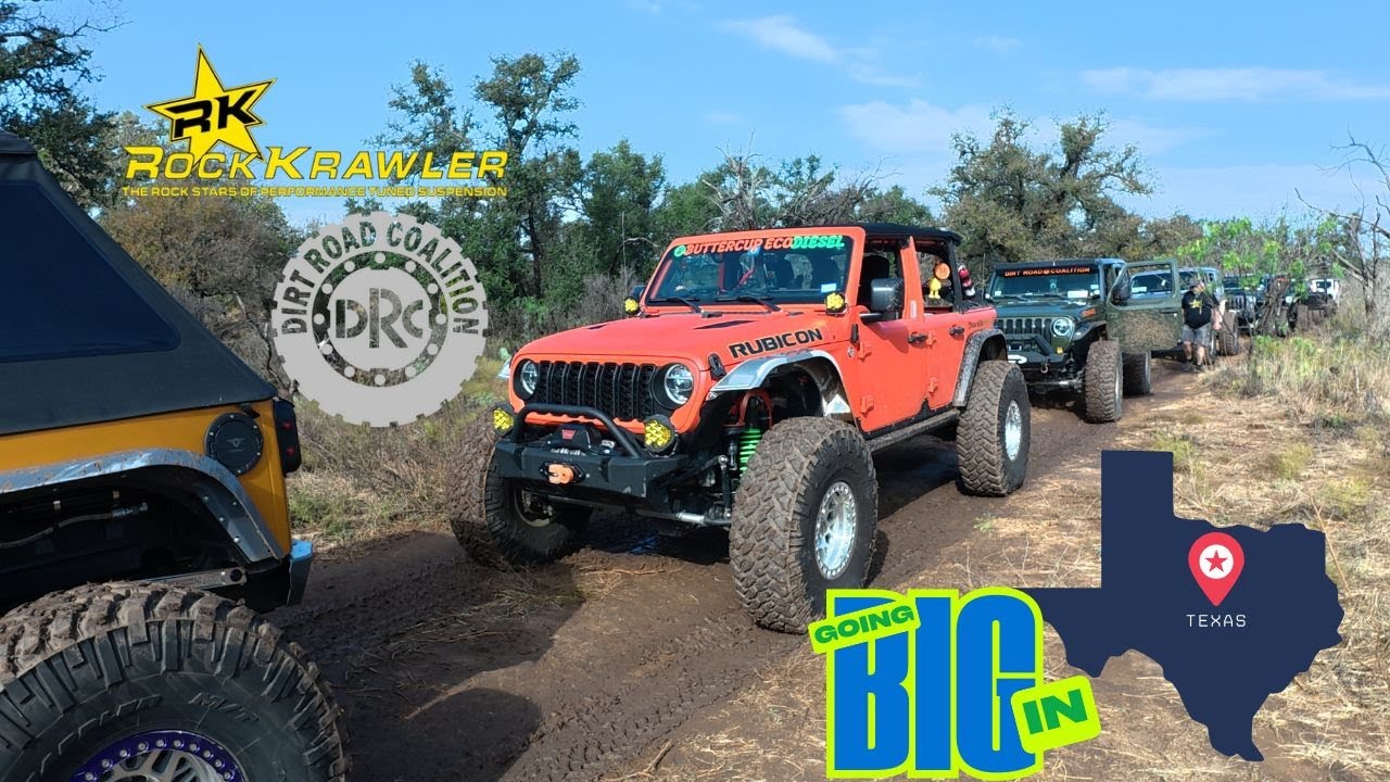 Going BIG in Mason Texas with RockKrawler & DRC at Katemcy Rocks K2