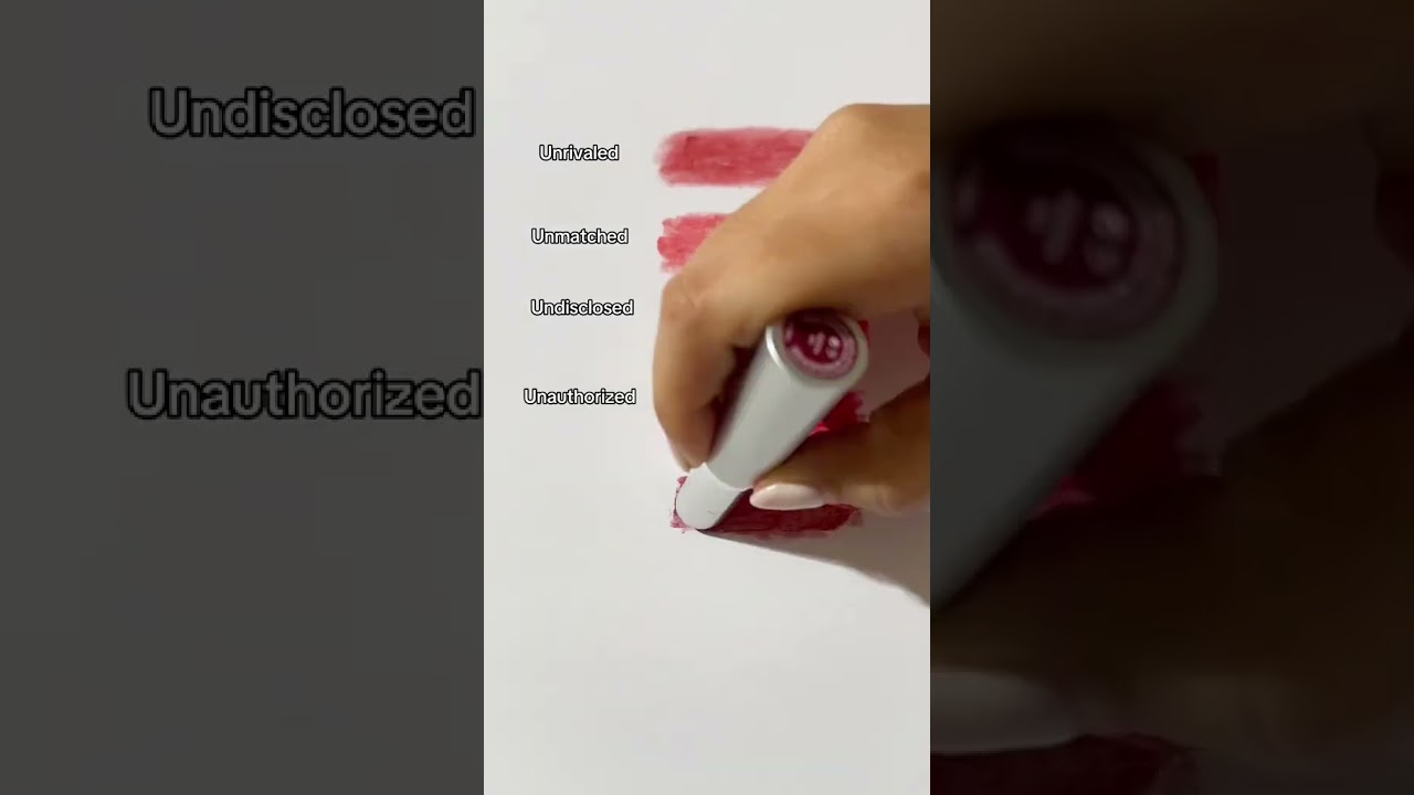 Unlipstick Swatching 💋💄