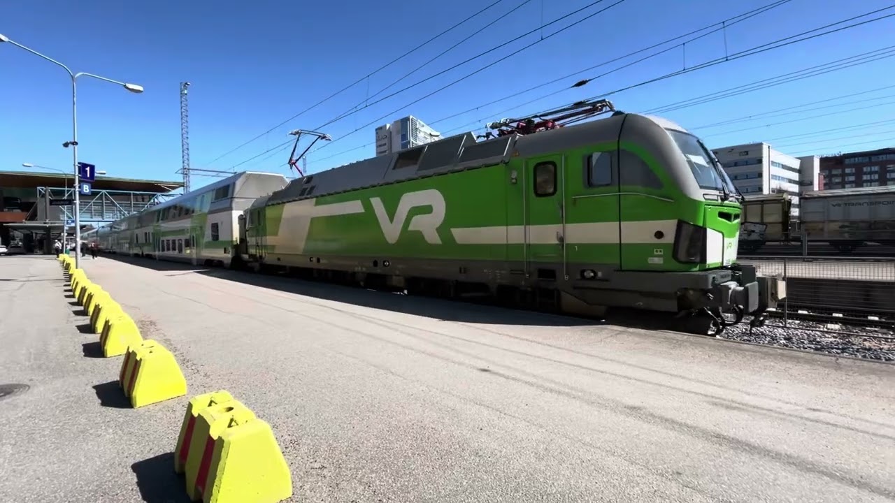 Jyväskylän Rautatieasemalla