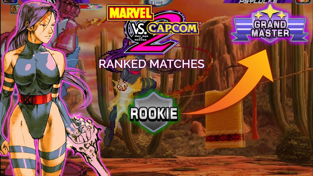 Road to Grand Master: MvC2 Ranked Matches Vol. 8