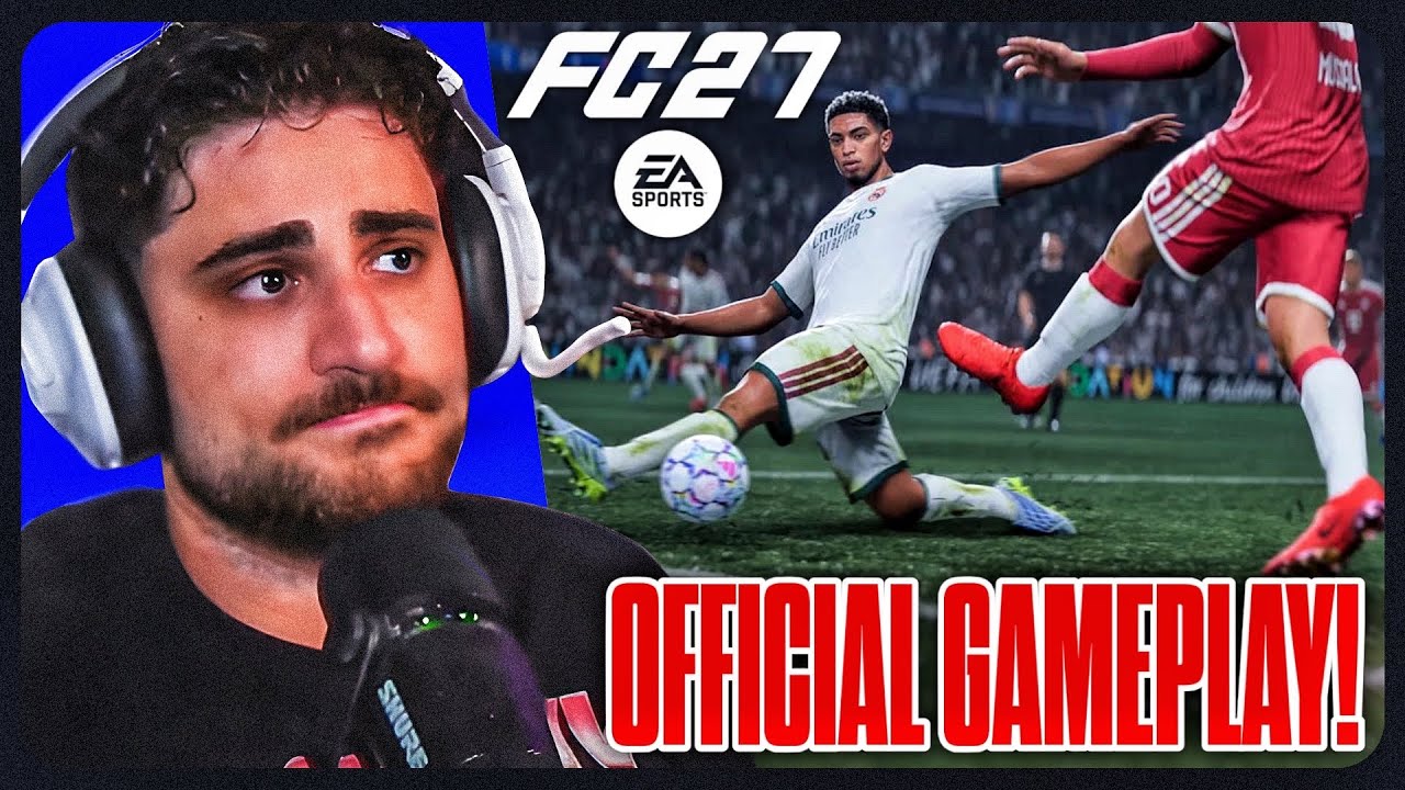 THIS IS WHAT THE NEW GAMEPLAY WILL LOOK LIKE..😬 EA SPORTS FC 27 TRAILER REACTION👀