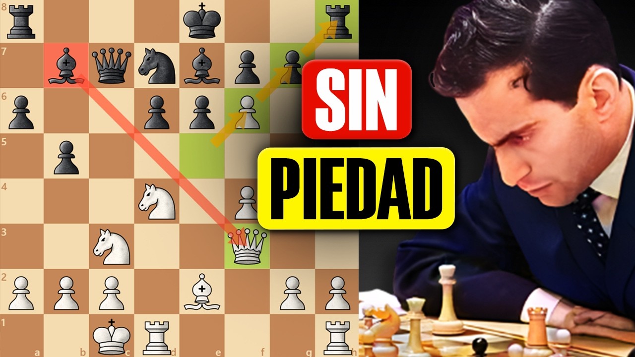 ¡Tal sacrificó 3 damas en una sola partida! (contra su entrenador)