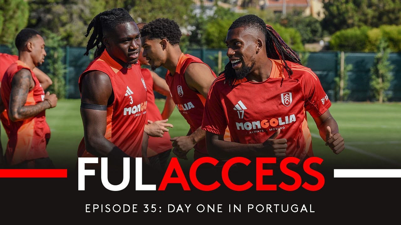 Flying ✈️, Training ⚽️, Dancing 🕺 | FUL ACCESS 35: DAY ONE IN PORTUGAL