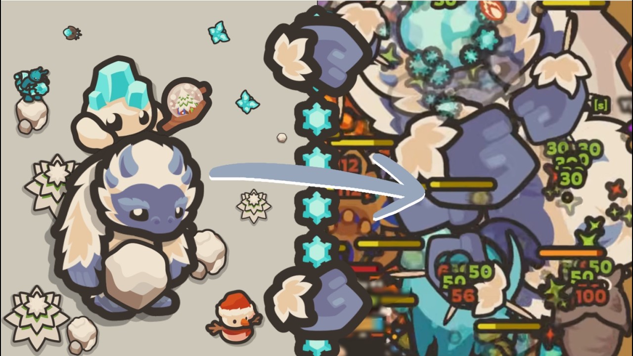 Snowball and Yeti is OP - Taming.io
