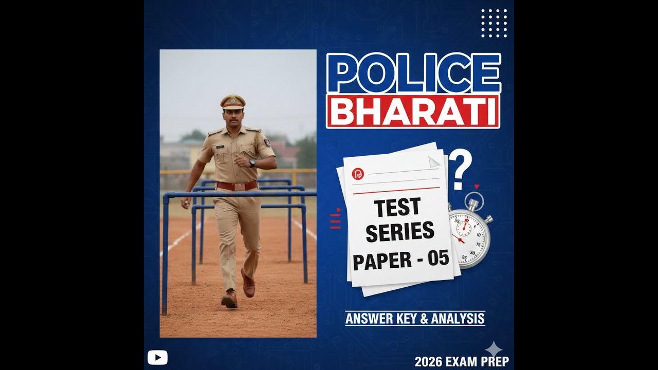 UDAAN खाकी टेस्ट05 वर्दीचं स्वप्न आता होणार पूर्ण!#policebharti #education #vardi #competitiveexams 