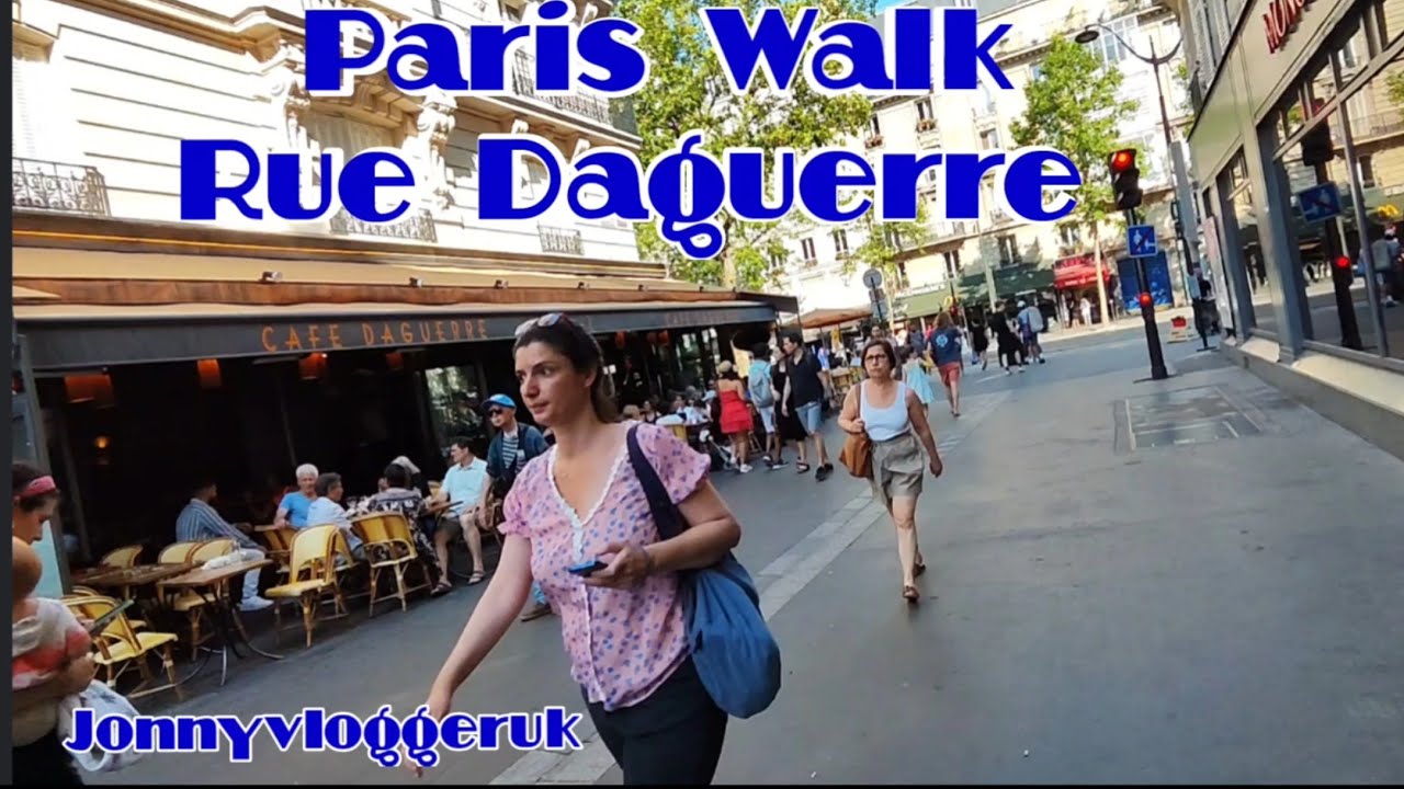 Paris Rue Daguerre Walk