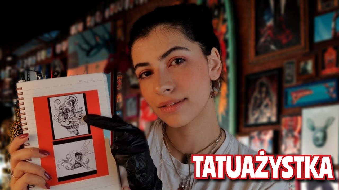ASMR po polsku TATUAŻYSTKA roleplay 🧚🏻‍♀️