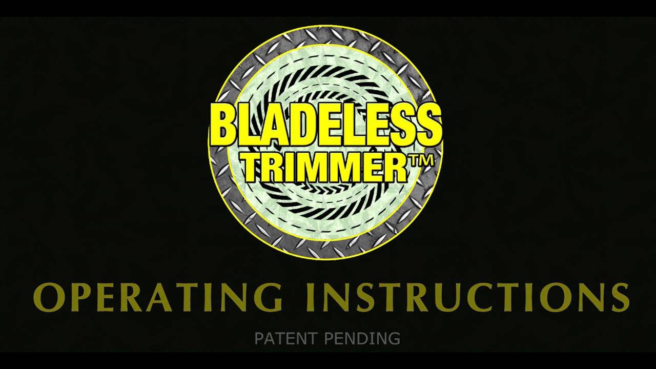 BLADELESS TRIMMER&trade; WELCOME VIDEO