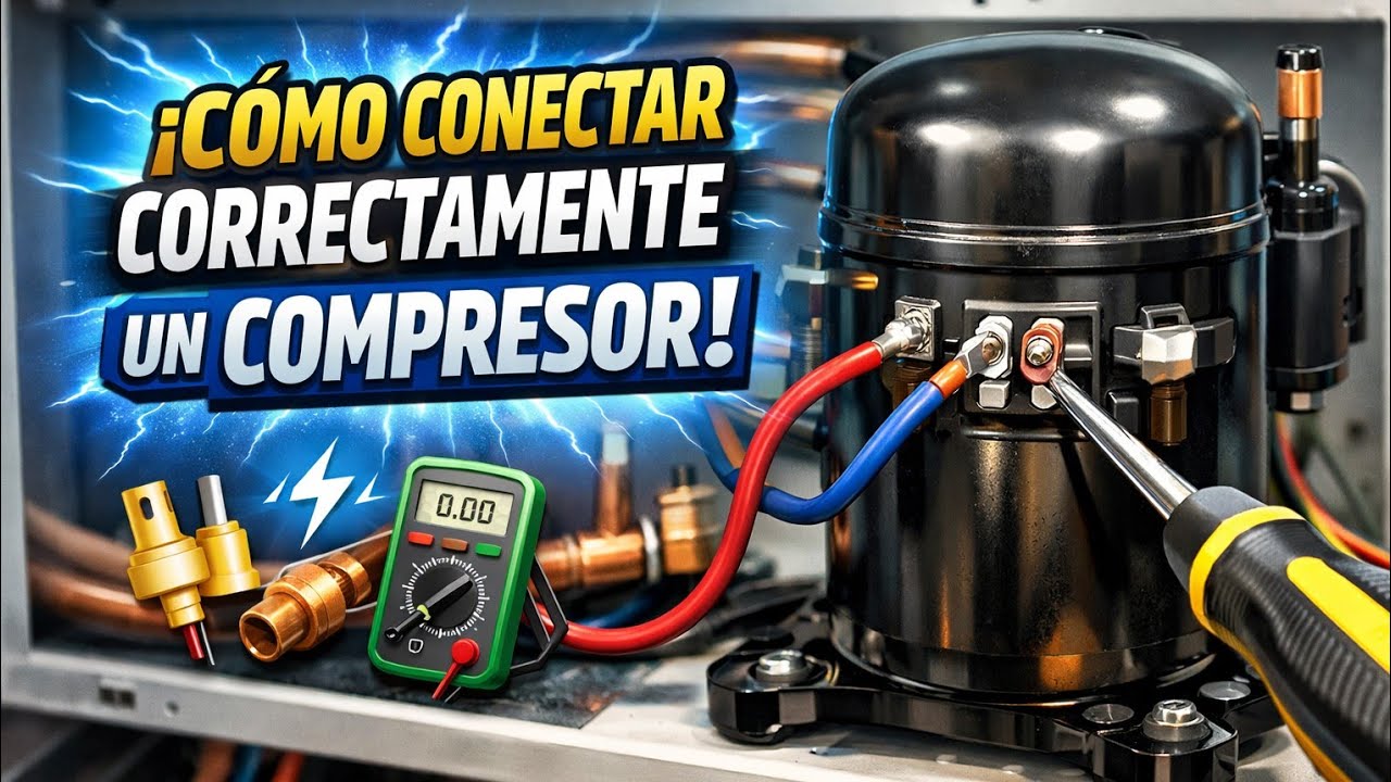 Cómo conectar correctamente un compresor de aire y convertirlo en un potente compresor