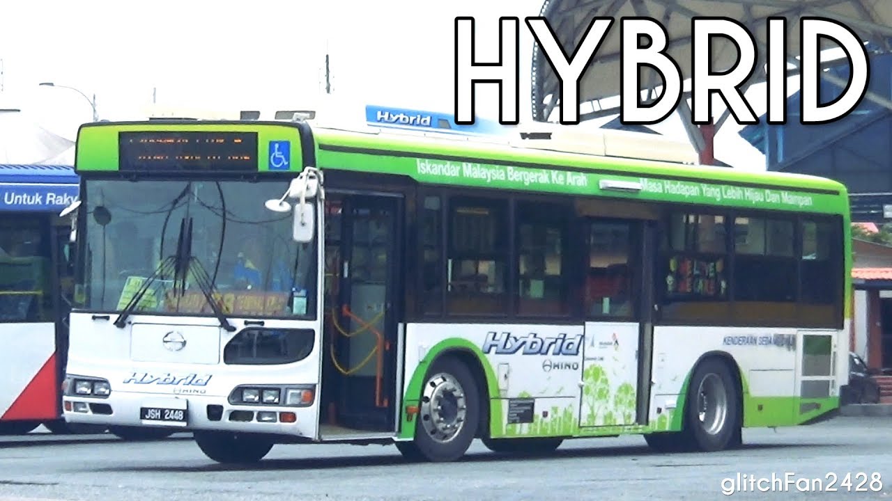 [HISB] JSH 2448 on Service 7B - Hino HU8J Blue Ribbon Hybrid in Malaysia / 日野・ブルーリボン ハイブリッド in マレーシア