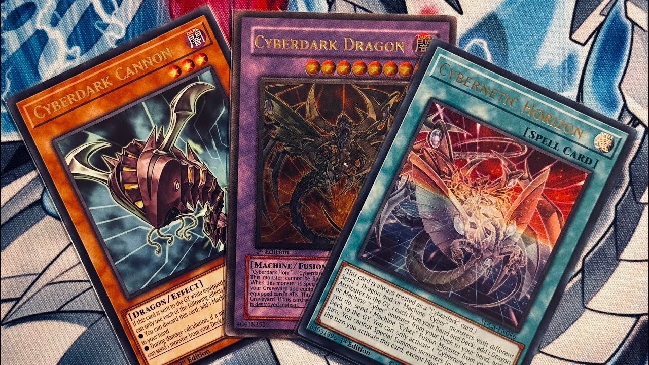 Deck Profile Cyberdark Cyber dragon Puro &ldquo;The deck of the underworld&rdquo; Yugioh