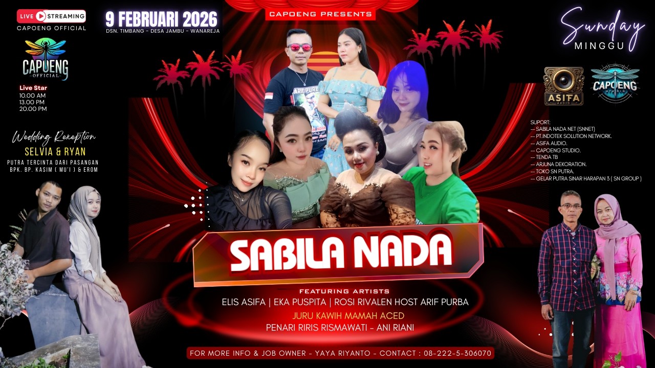 🔴 Live  Malam NEW SABILA NADA | Wedding Selvia & Ryan | Timbang, Senin 9 Februari 2026