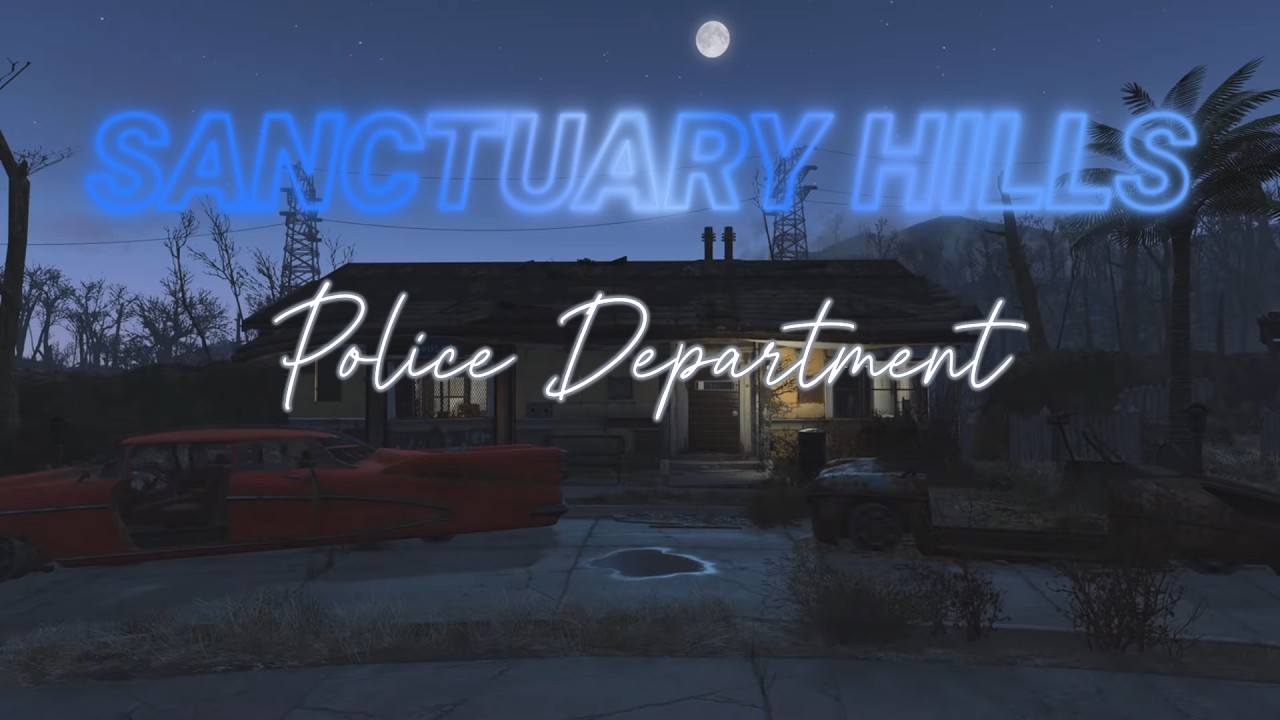 Sanctuary Hills Police Department | No mods | Fallout 4