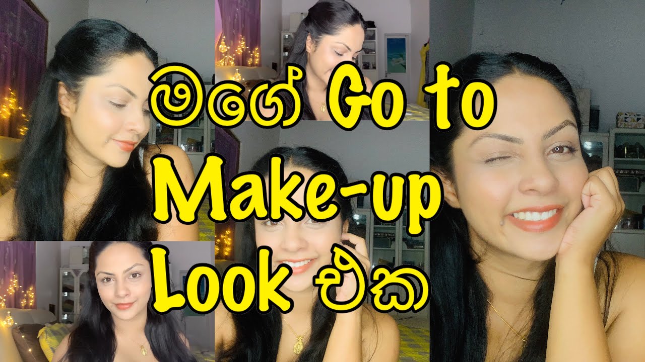 My go to makeup look