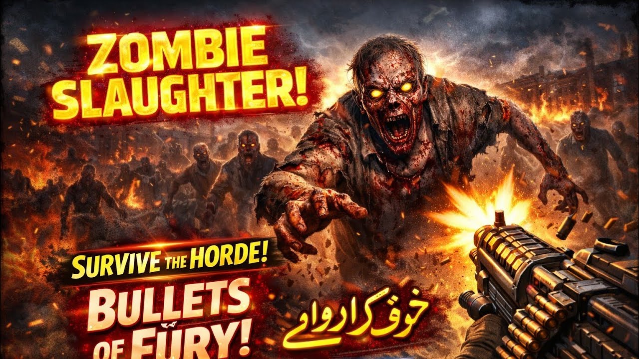 Machine Guns Se Zombies Ki Durgat Bnae 