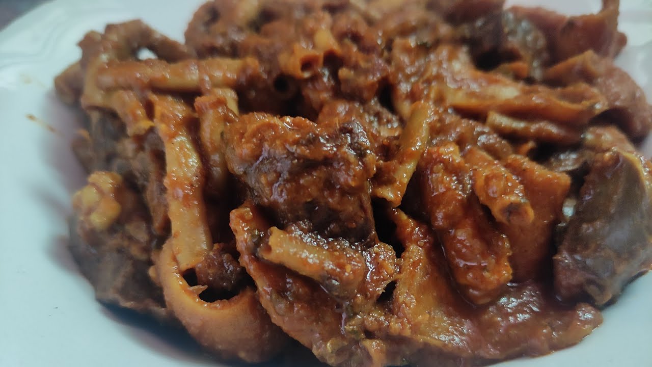 Goat Intestine recipe || Mutton Boti curry || simple and tasty curry