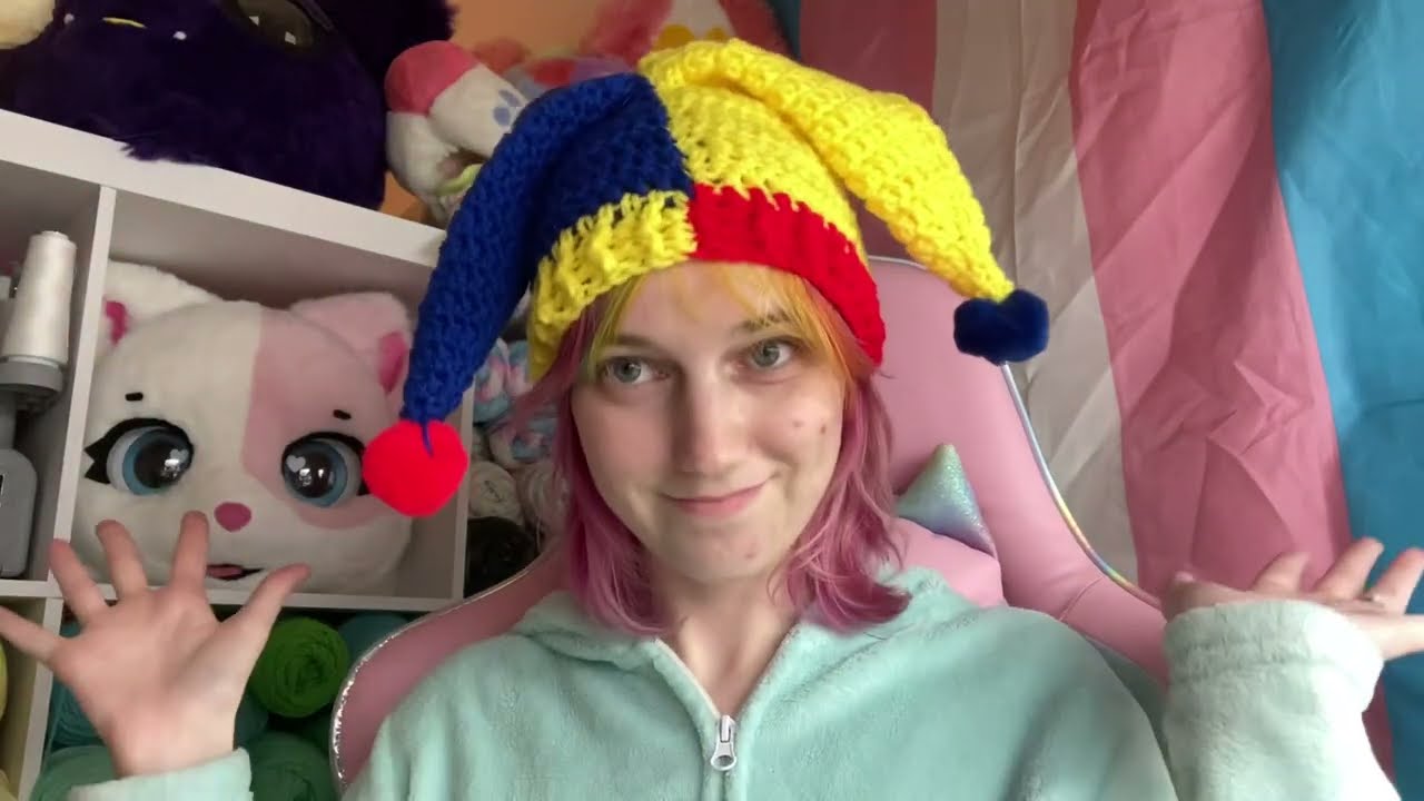How to crochet a jester hat!