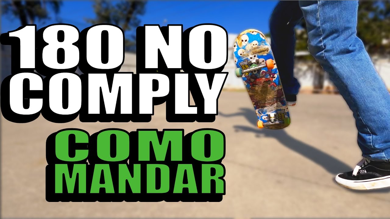 FRONT SIDE NO COMPLY 180 - COMO MANDAR