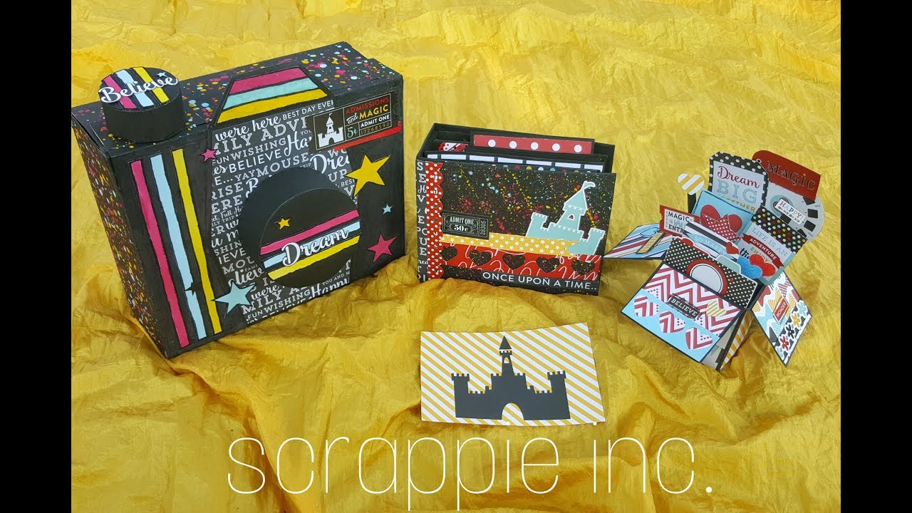 Magical Adventure Mini Albums - Scrapbook Handmade DIY