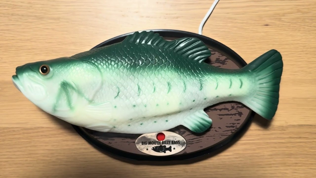 Billy Bass AI Fish - New Announce  MQTT Command coming soon