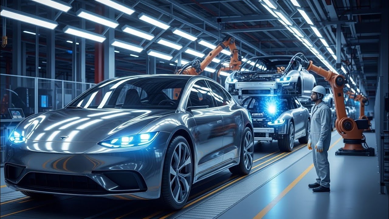 “How Electric Cars Are Made Today: Inside the World’s Most Advanced Factory”