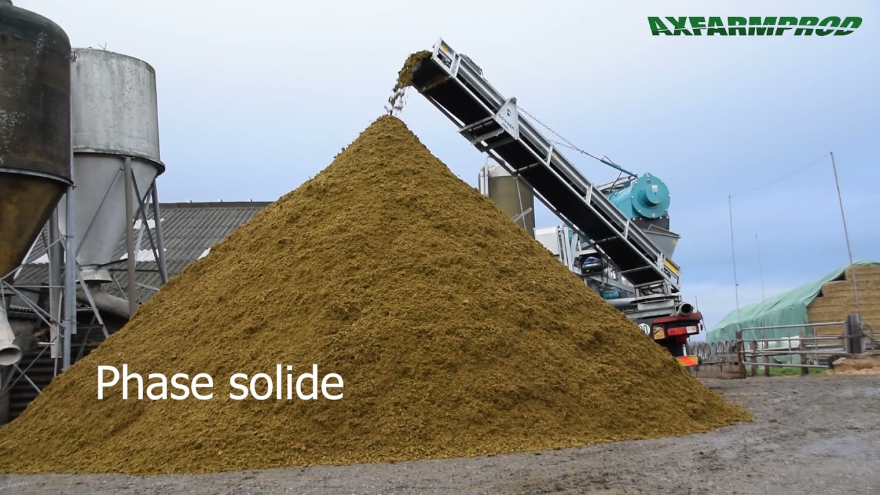 Séparation de phase liquide - solide du lisier - JurAgro-services