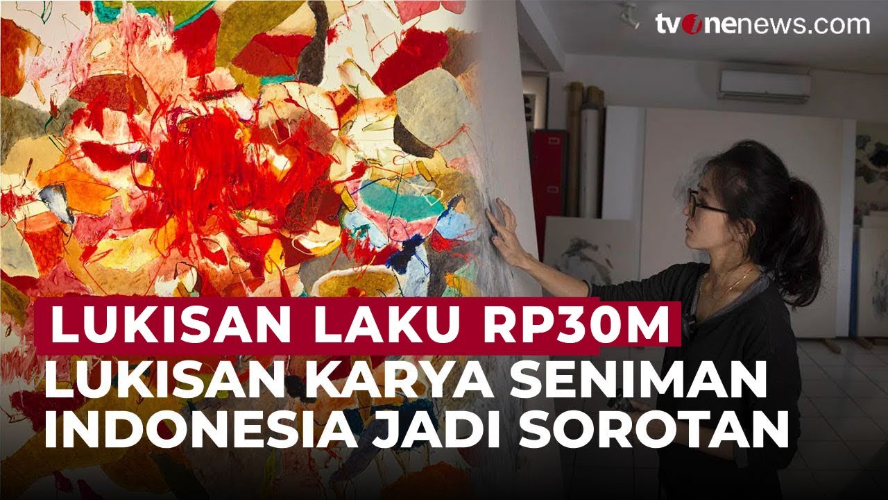 Lukisan Karya Christine Ay Tjoe Jadi Sorotan Dunia Laku Rp34,7 Miliar | OneNews Update