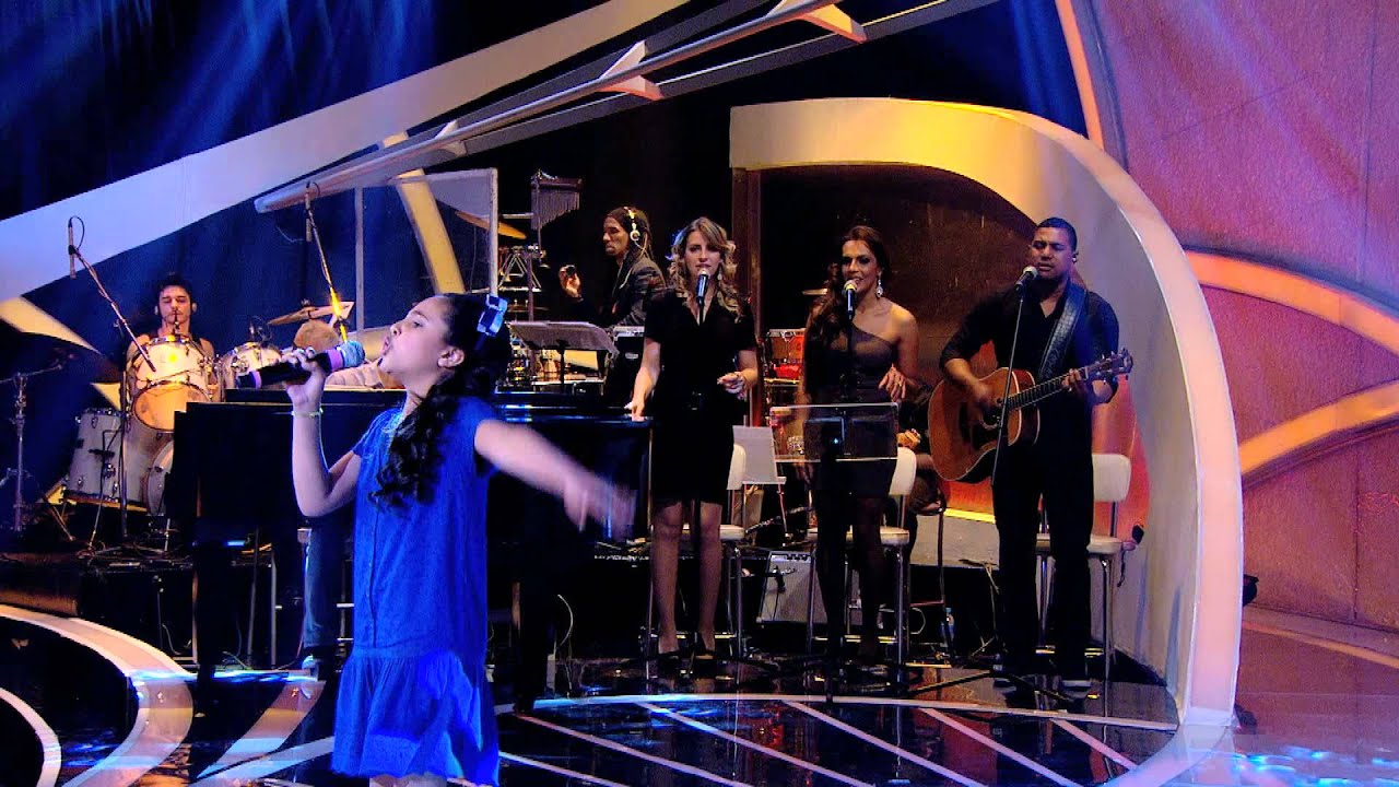 Programa Raul Gil - Larissa Oss&eacute;rio (Tanta Saudade) - Jovens Talentos Kids 2013 - #JT2013