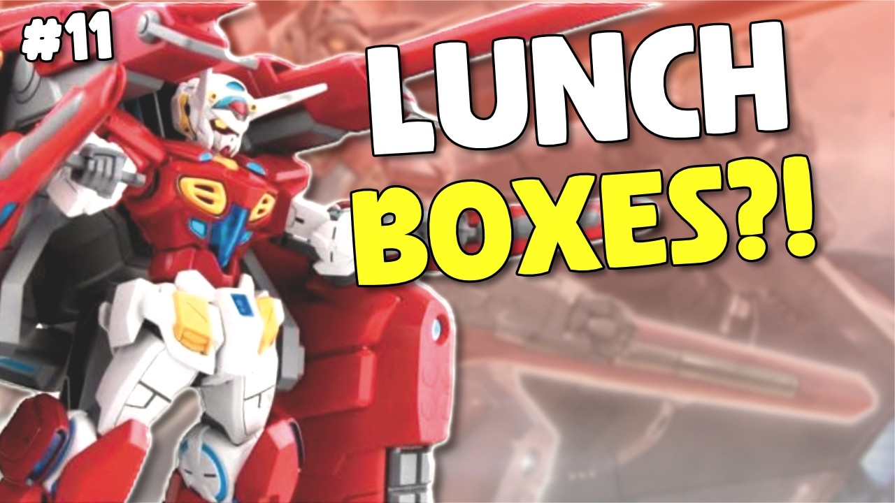 It Has Lunch Boxes? With Missiles? HG G-Self Assault Pack