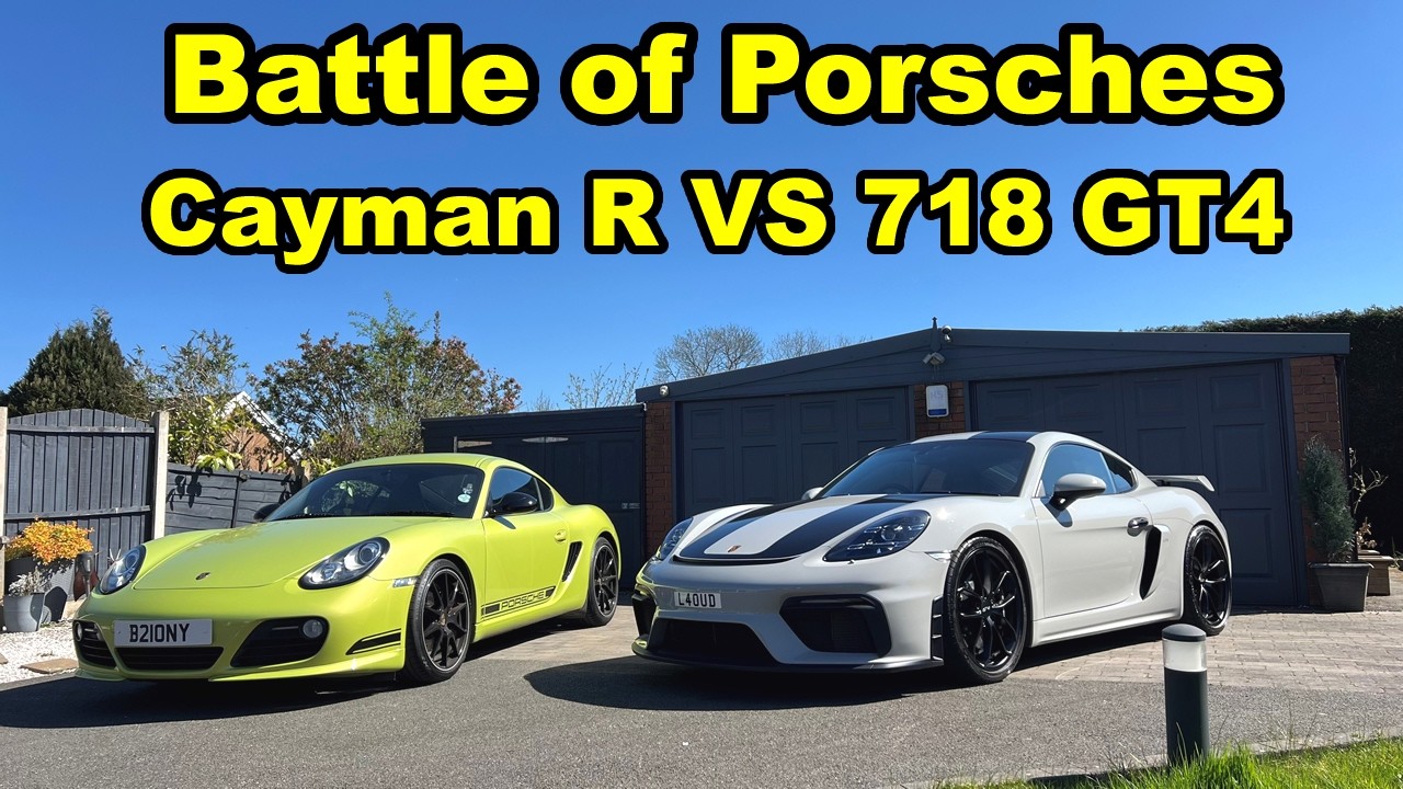 Porsche Cayman R VS 718 GT4 - Can the Original Special Edition 987.2 R Still Compete?
