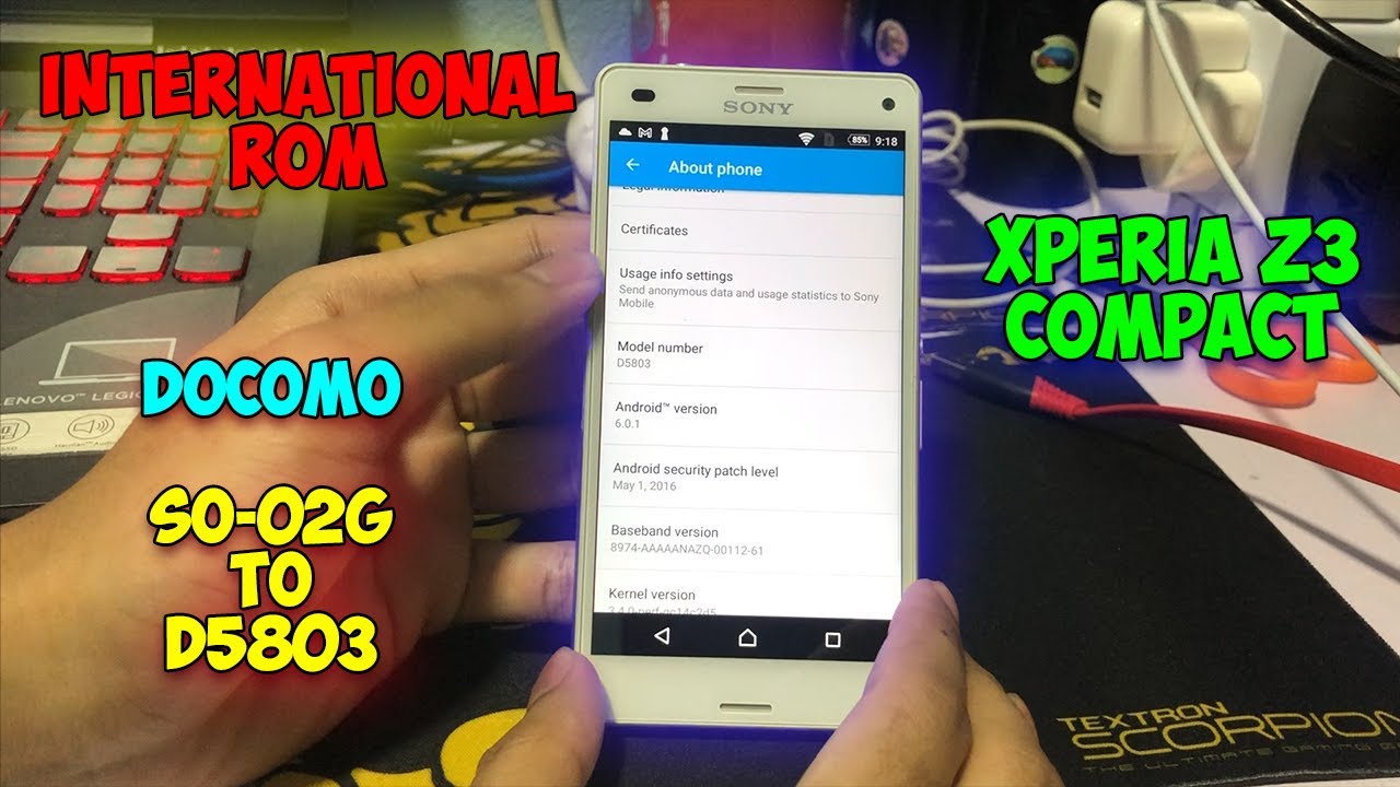 Install International ROM on Docomo Xperia Z3 Compact