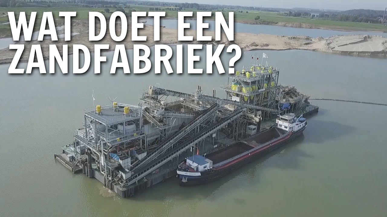 Wat doet een zandfabriek? | De Buitendienst over Zand