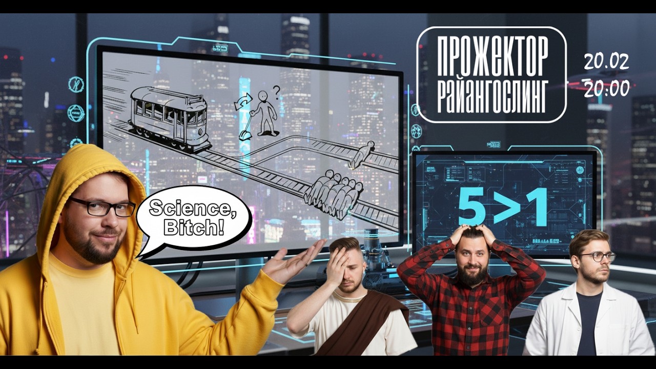 Научпоперский прожекторрайангослинг feat @Yaldabogov  и @StraightBiology