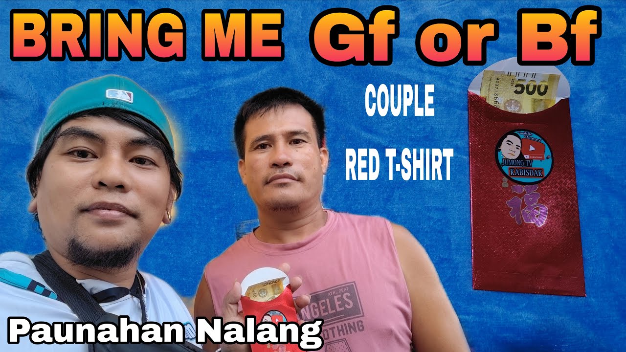 Bring Me Boy F)1riend and Girlfriend Couple T-shirt Red