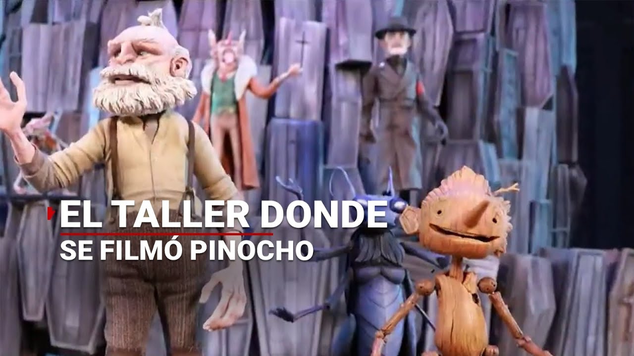 EXCLUSIVA | Conoce el taller donde se filmó PINOCHO de Guillermo del Toro