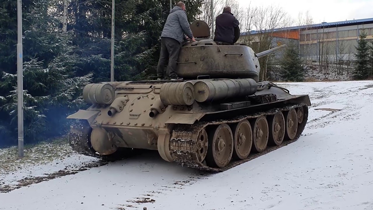 T34/85 Smrzovka