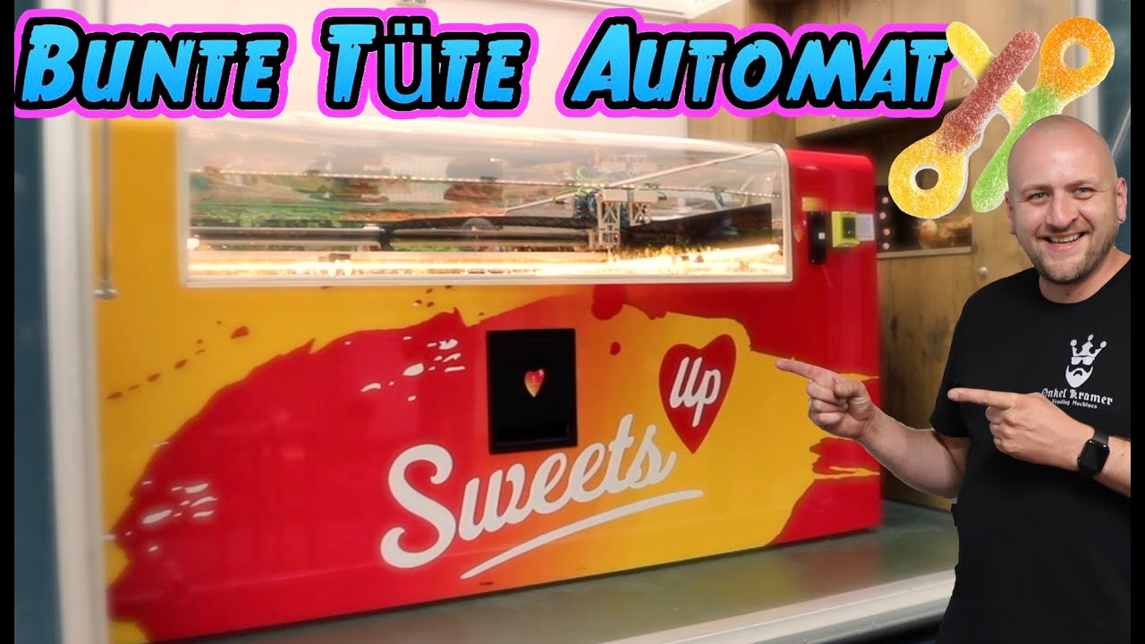 ✅ Bunte Tüte Automat Sweets UP Weltneuheit geht bald in Serie ? Crazy Vending Machine 😍