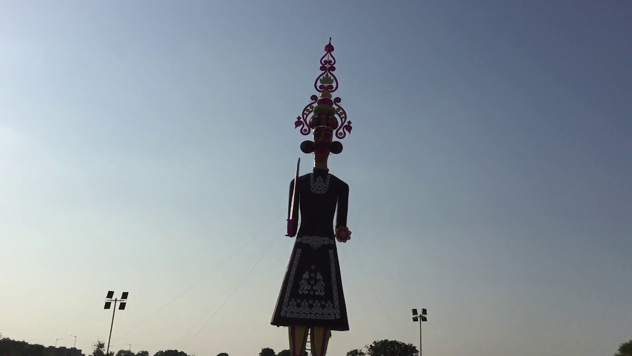 Live from dhanas world tallest ravan chandigarh