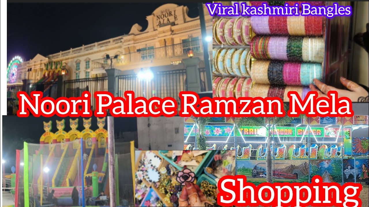 Noori Palace Ramzan Expo🛍️🎡🎡||Hyderabadi Mom visit Noori Palace||shopping 🛒|viral kashmiri Bangles 