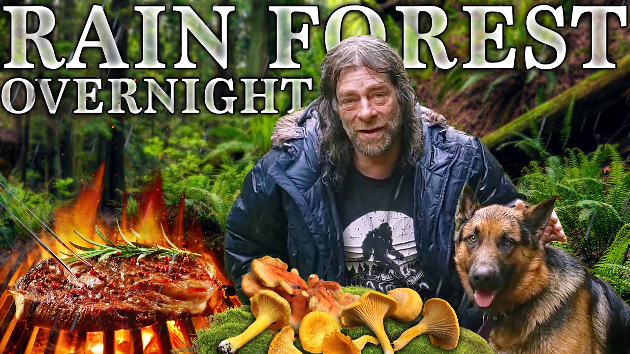 Rainforest Overnight Camping and Foraging on Vancouver Island