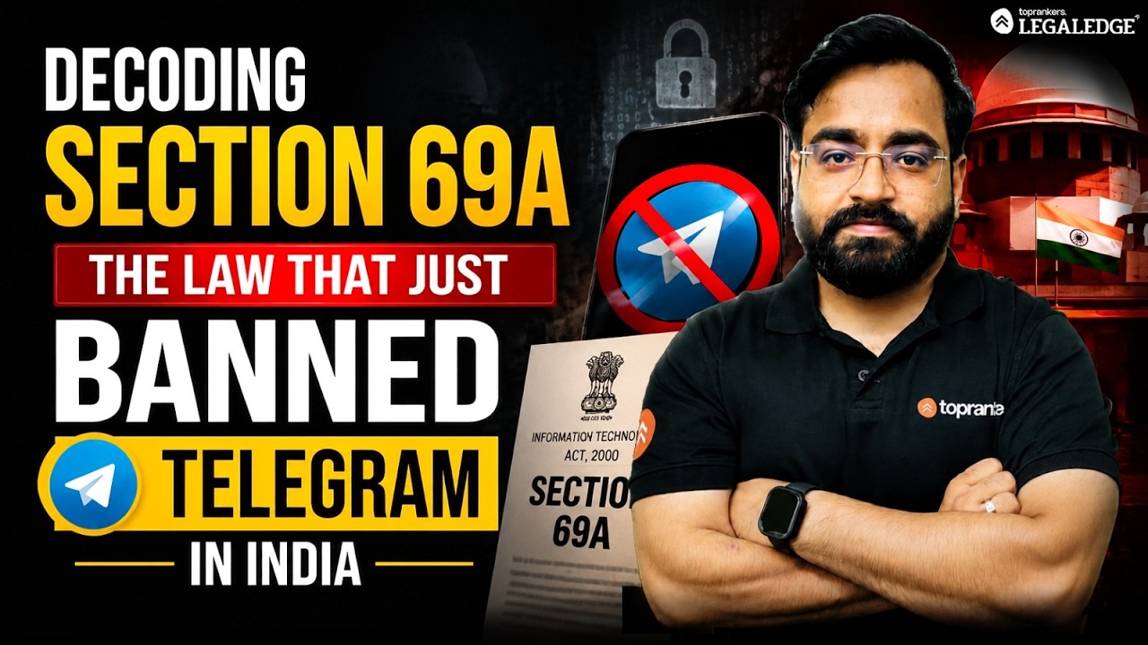 Telegram Banned in India? Decoding Section 69A of the IT Act | NTA's Big Move Explained