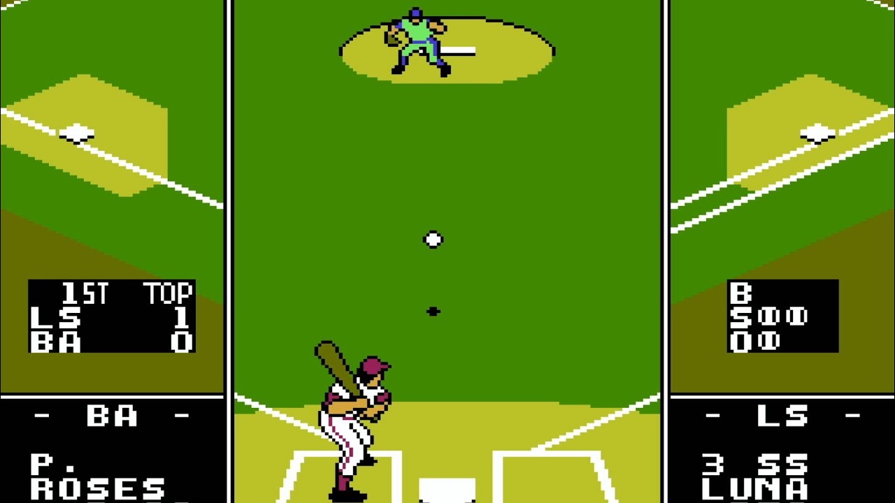 Baseball Stars II (NES) - Gameplay