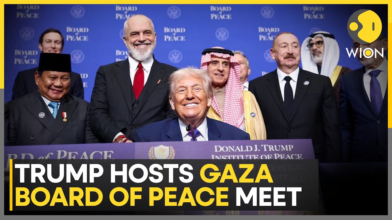 Gaza Board Peace Meeting: First Meeting of Gaza Board of Peace Held in Washington | WION NEWS
