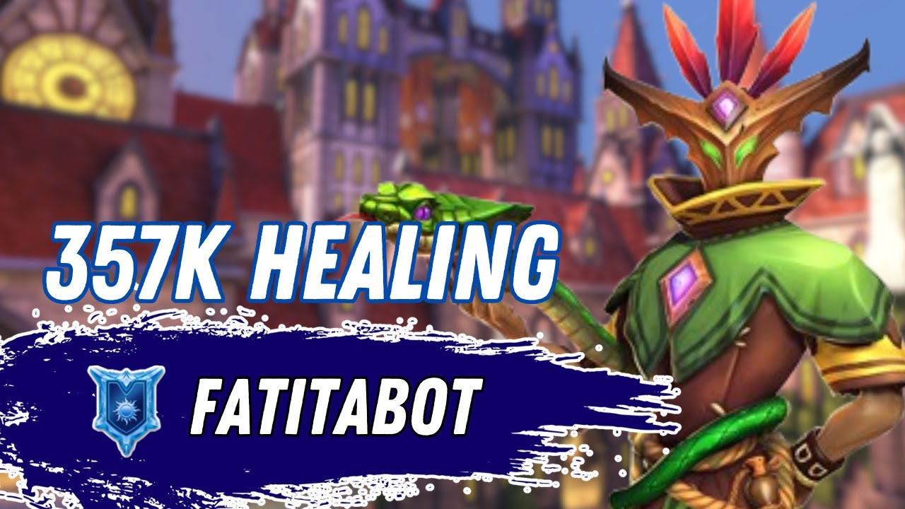 357K Heals New DAMBA BUFF Makes Him BEST SUPPORT Paladins Gameplay