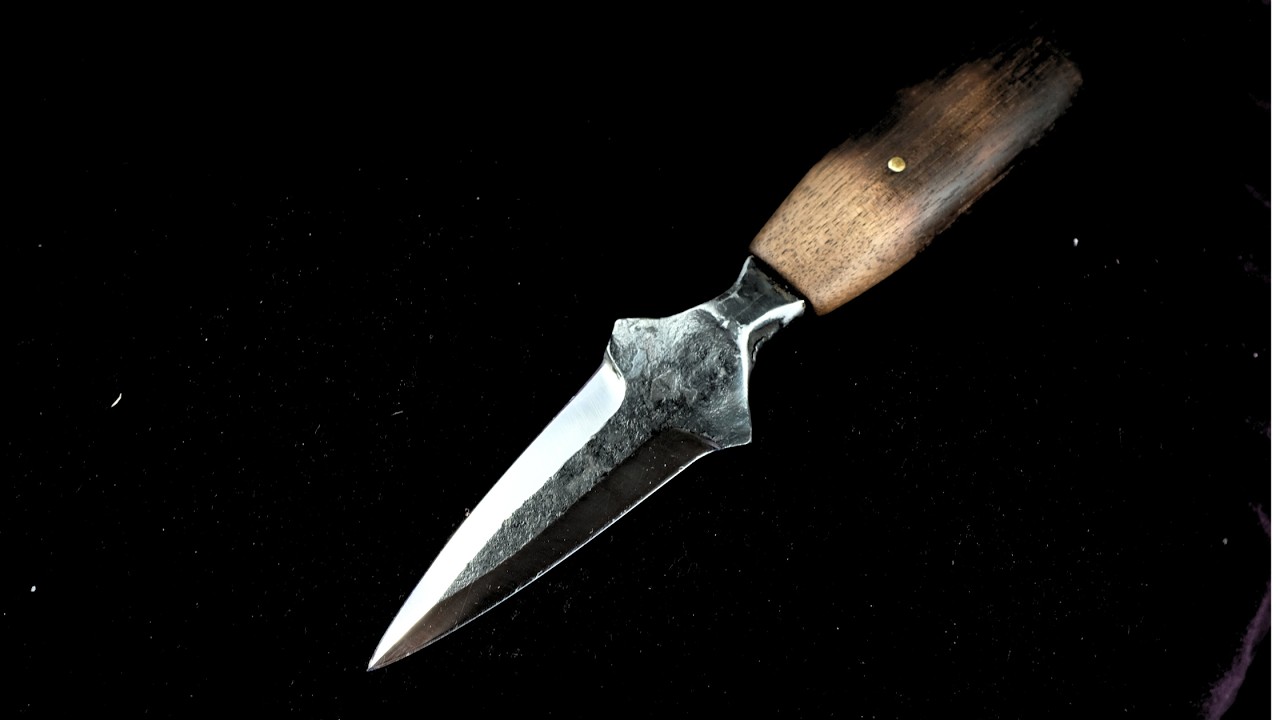 Forging an Oyster Knife by Hand | Full Process | Hand-Forged Tool