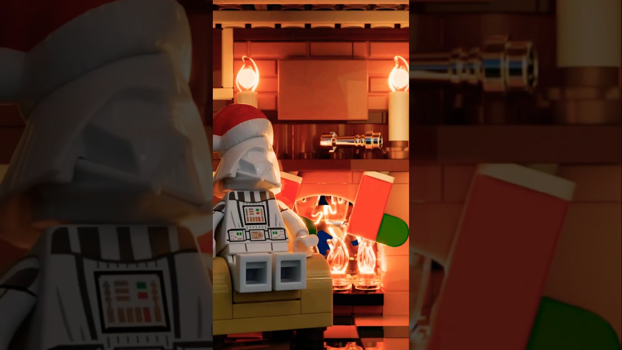 LEGO Fireplace Ambience | Cozy Crackling Fire