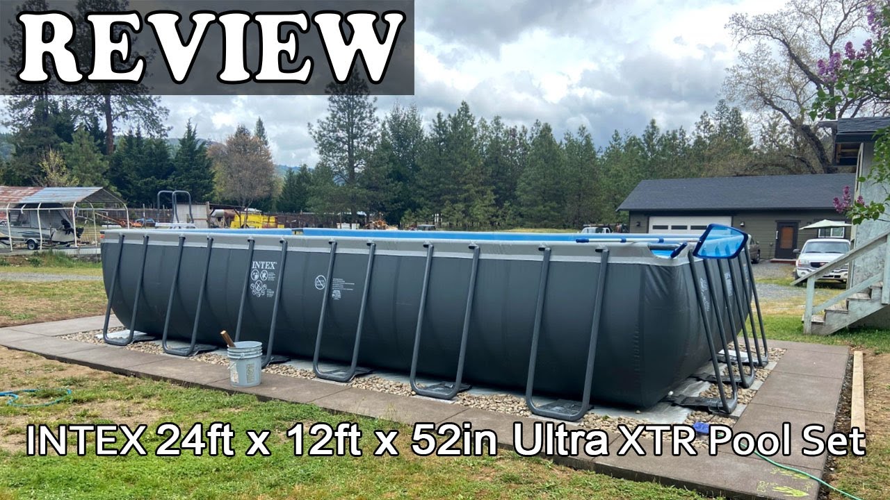 Intex 24ft x 12ft x 52in Ultra XTR Rectangular Pool - Review 2023